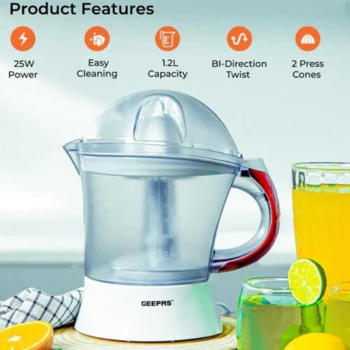 Geepas GCJ5384 Citrus Juicer