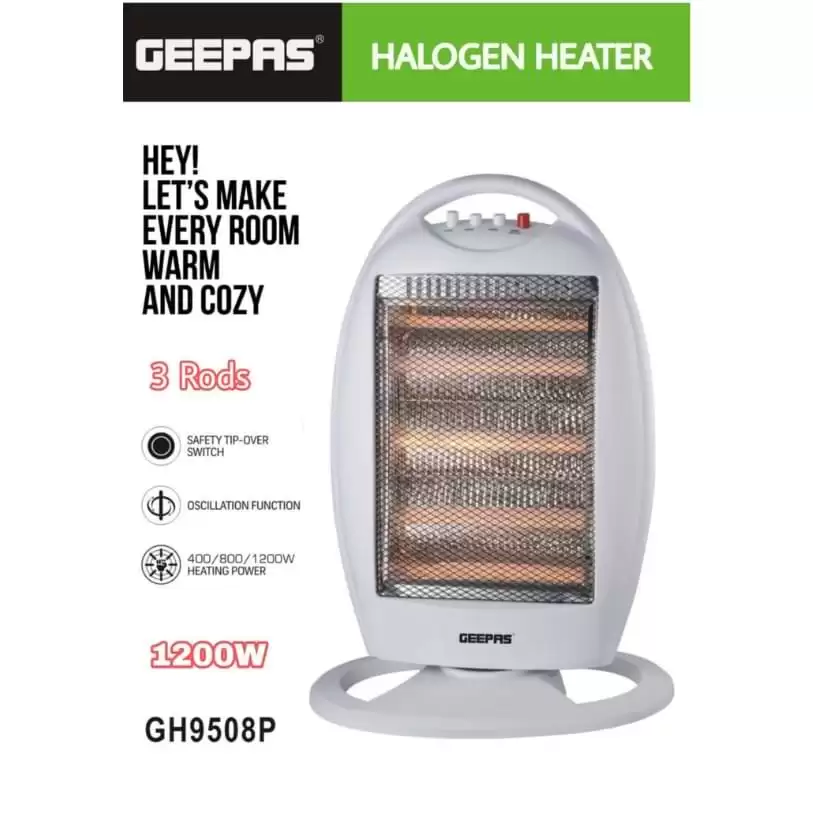 Geepas GH9508 Halogen Heater
