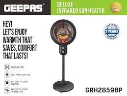 Geepas GRH28598P Plate Heater