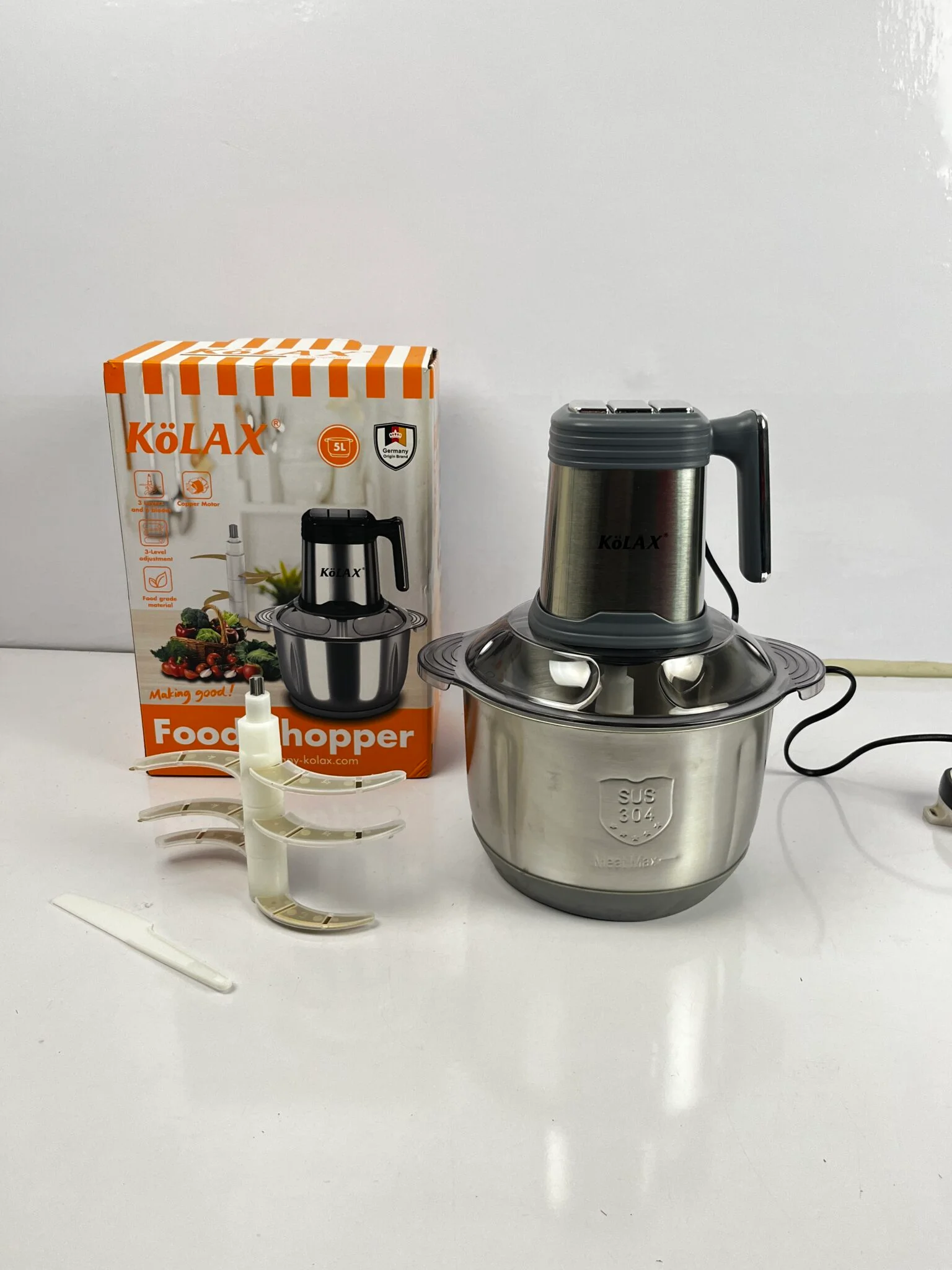 KoLAX 702308 5L Food Chopper