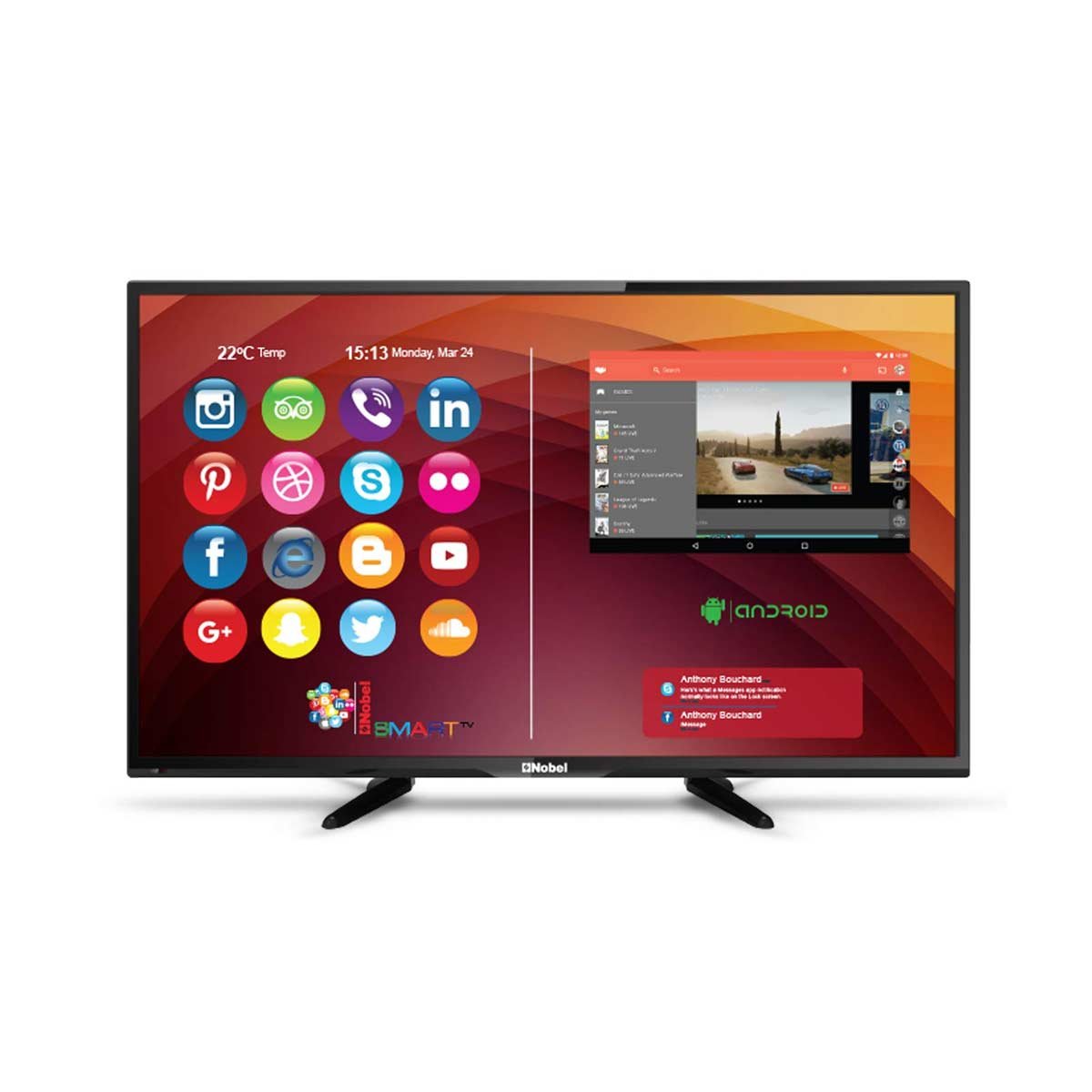 Nobel 40″ DN5S Smart LED TV - Image 3