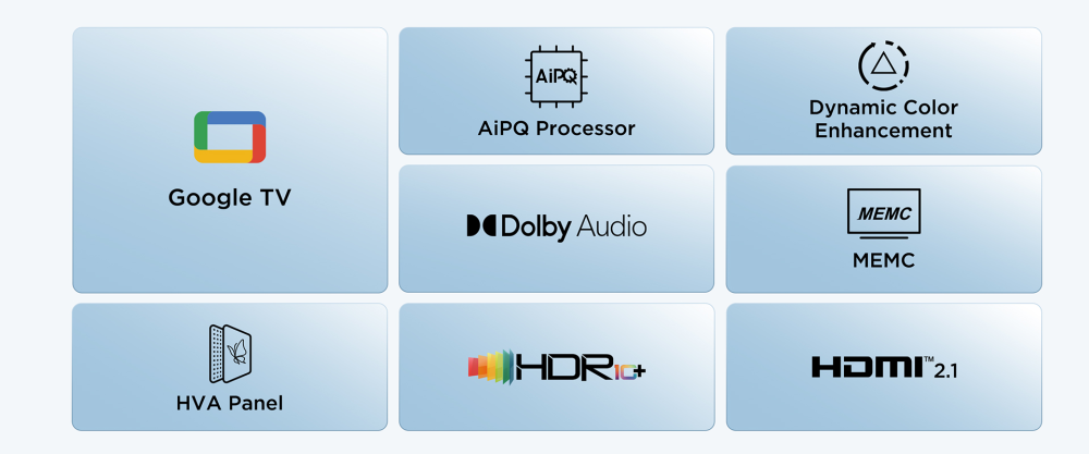 TCL 55″ P6K 4K Google TV