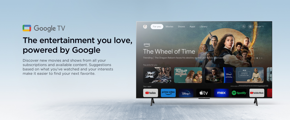 TCL 55″ P6K 4K Google TV