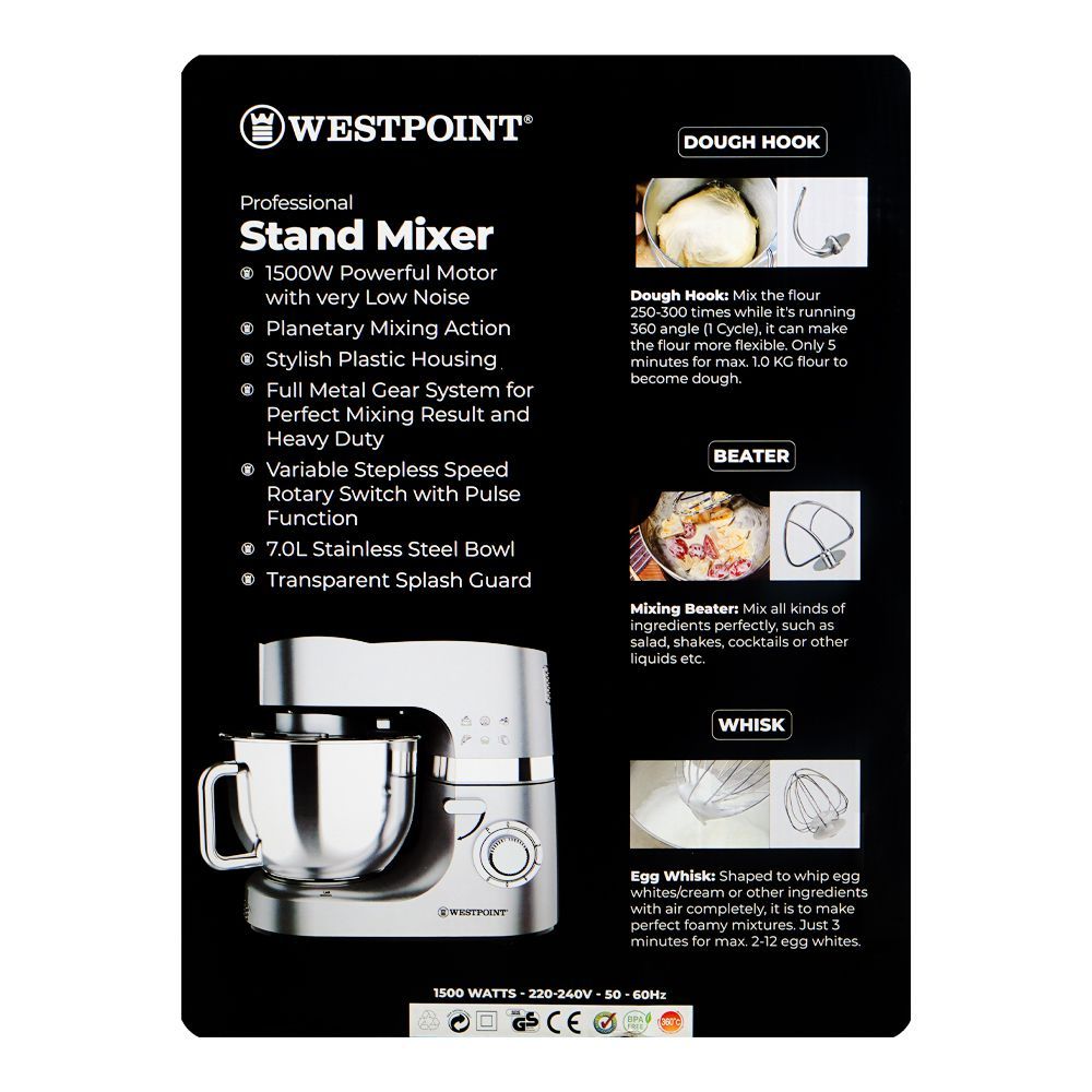 WestPoint WF-4646 Professional Stand Mixer