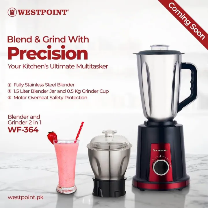 WestPoint WF‑364 Blender and Grinder