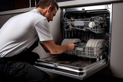 how does a dishwasher work