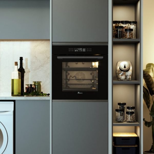 Bimax 0020 B Black Built-in Oven