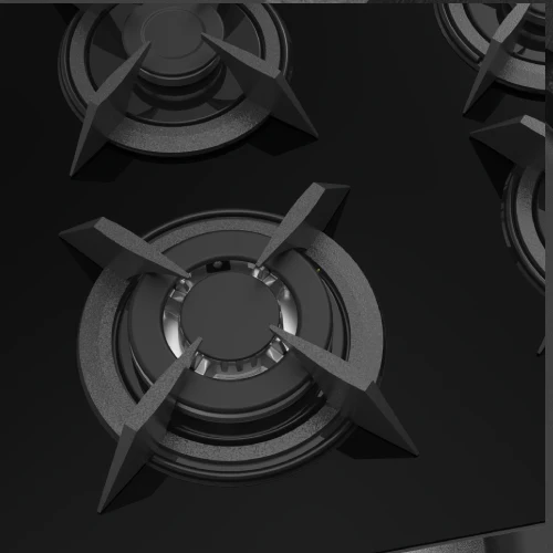 Bimax 5012 B Black Glass Hob