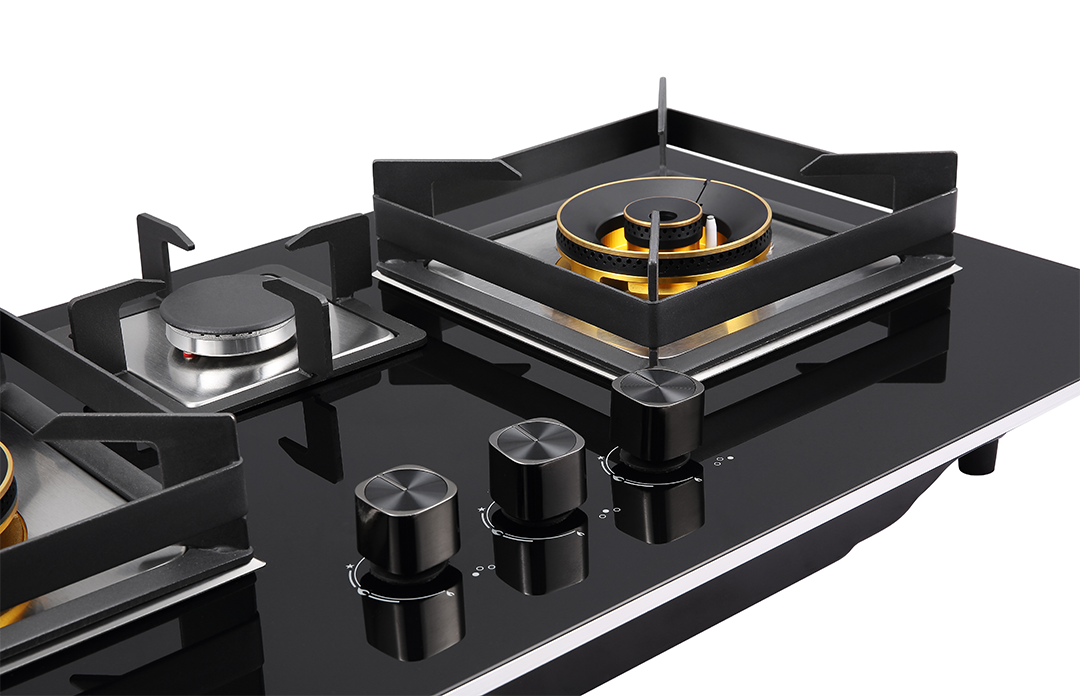 Fischer FBH‑G78‑3CB Kitchen Hob