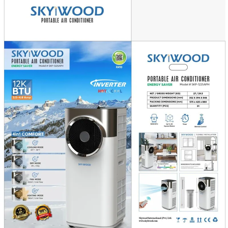 Skyiwood SKP-1225APH Portable Air Conditioner - Image 3