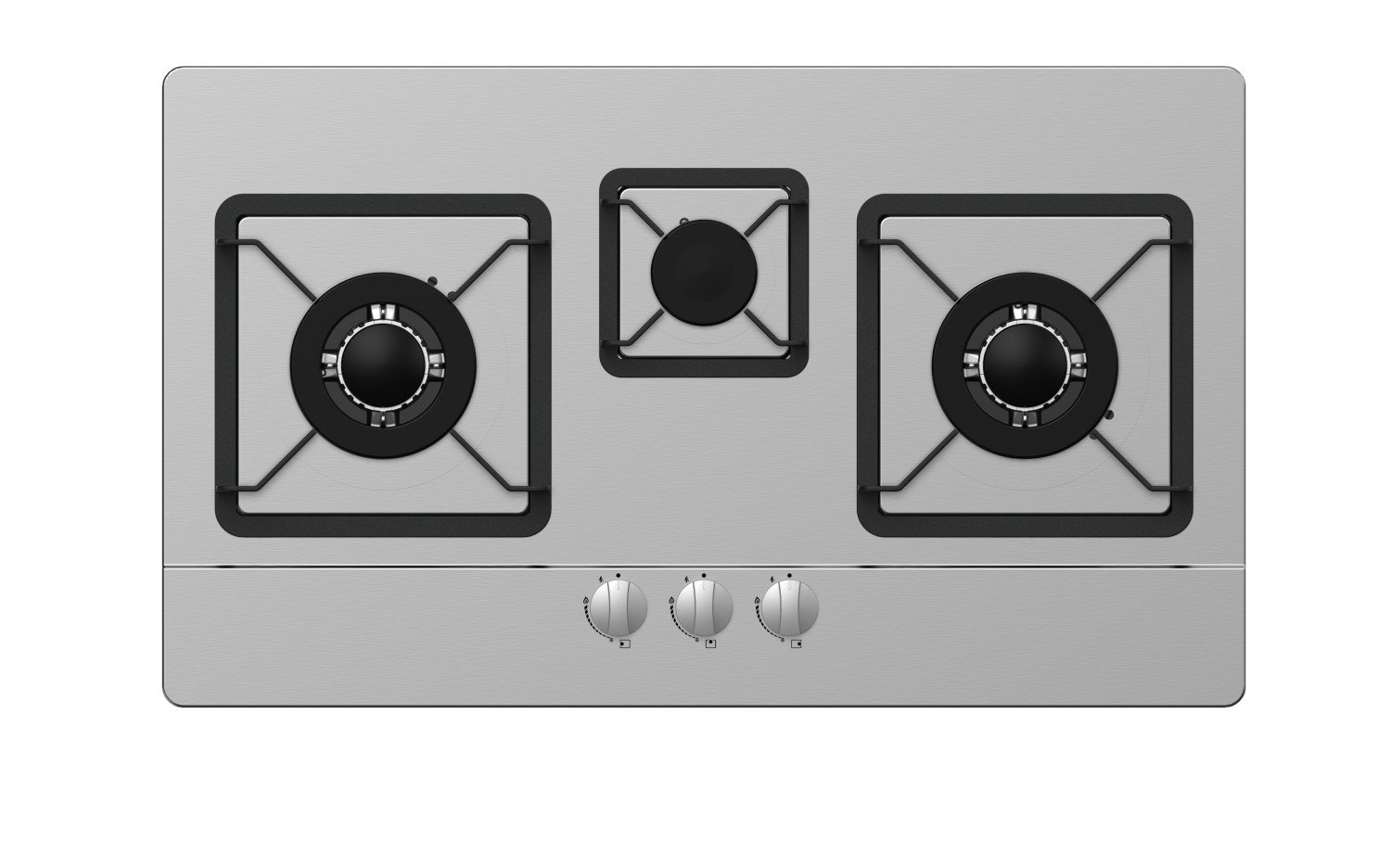 Vestel BH-7513SMX Built-in Stainless Steel Hob