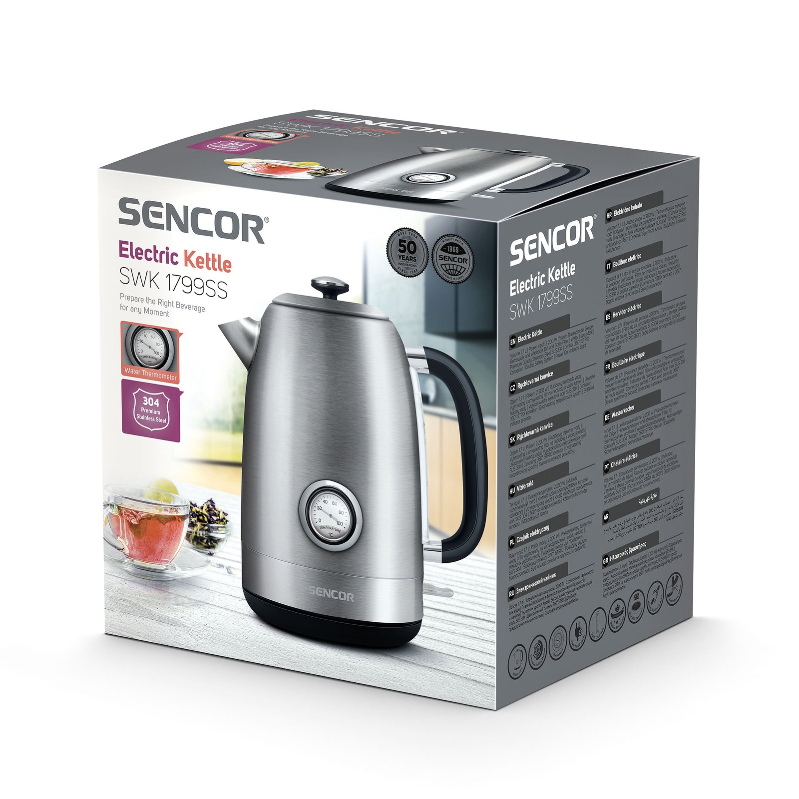 Sencor SWK 1799SS Electric Kettle