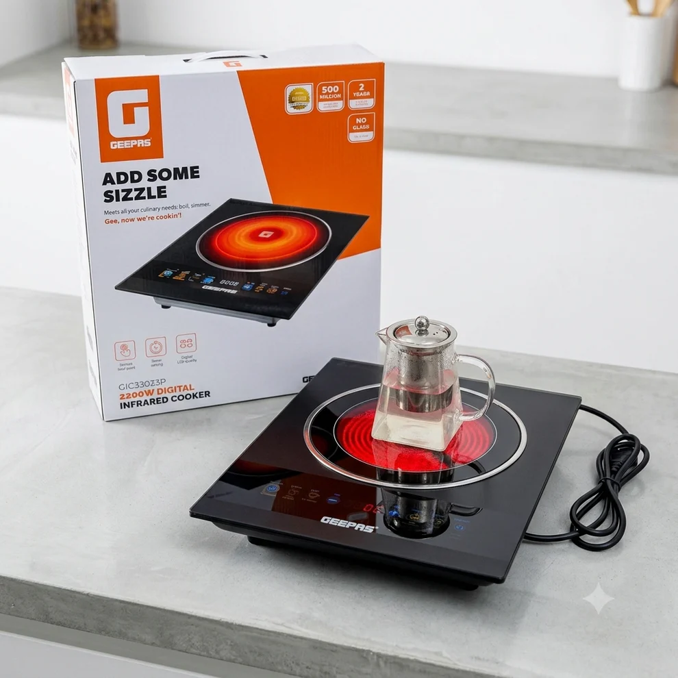 Geepas GIC33033P Multifunction Infrared Cooker