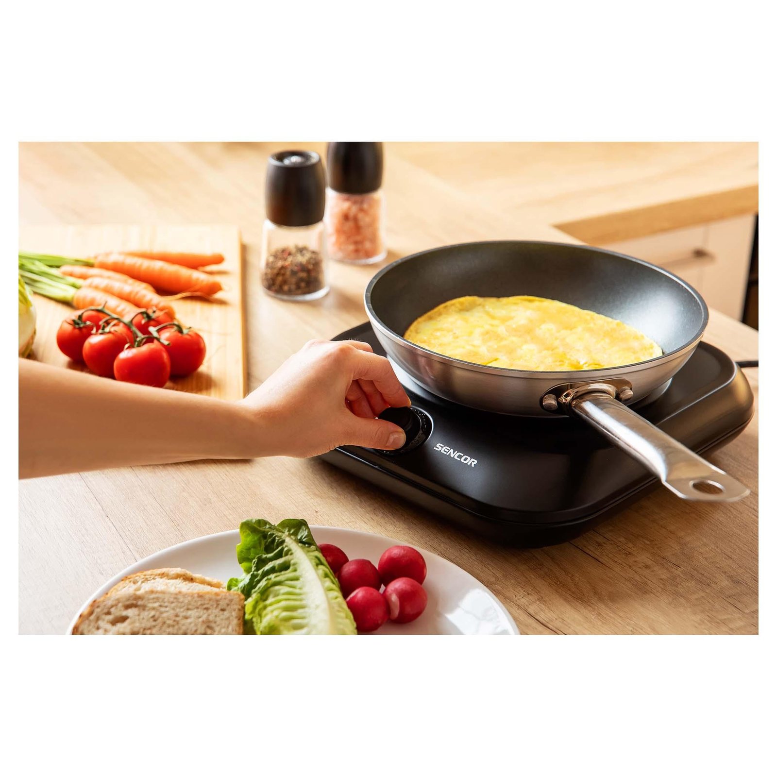 Sencor SCP 1763BK Single Infrared Cooker