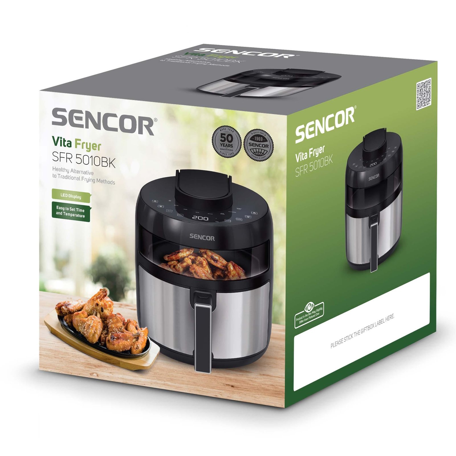 Sencor SFR 5010BK Vita Fryer