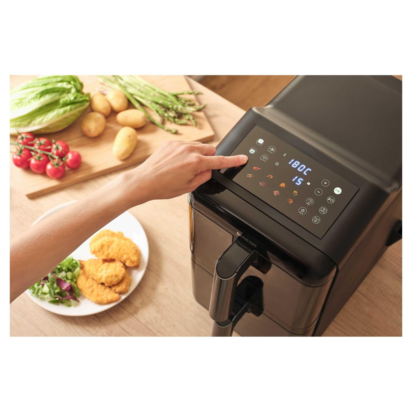 Sencor SFR 1250BK Dual Vita Fryer