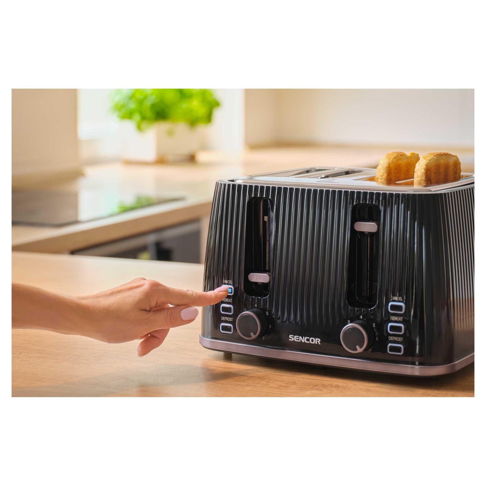 Sencor STS 7541BK Electric Toaster