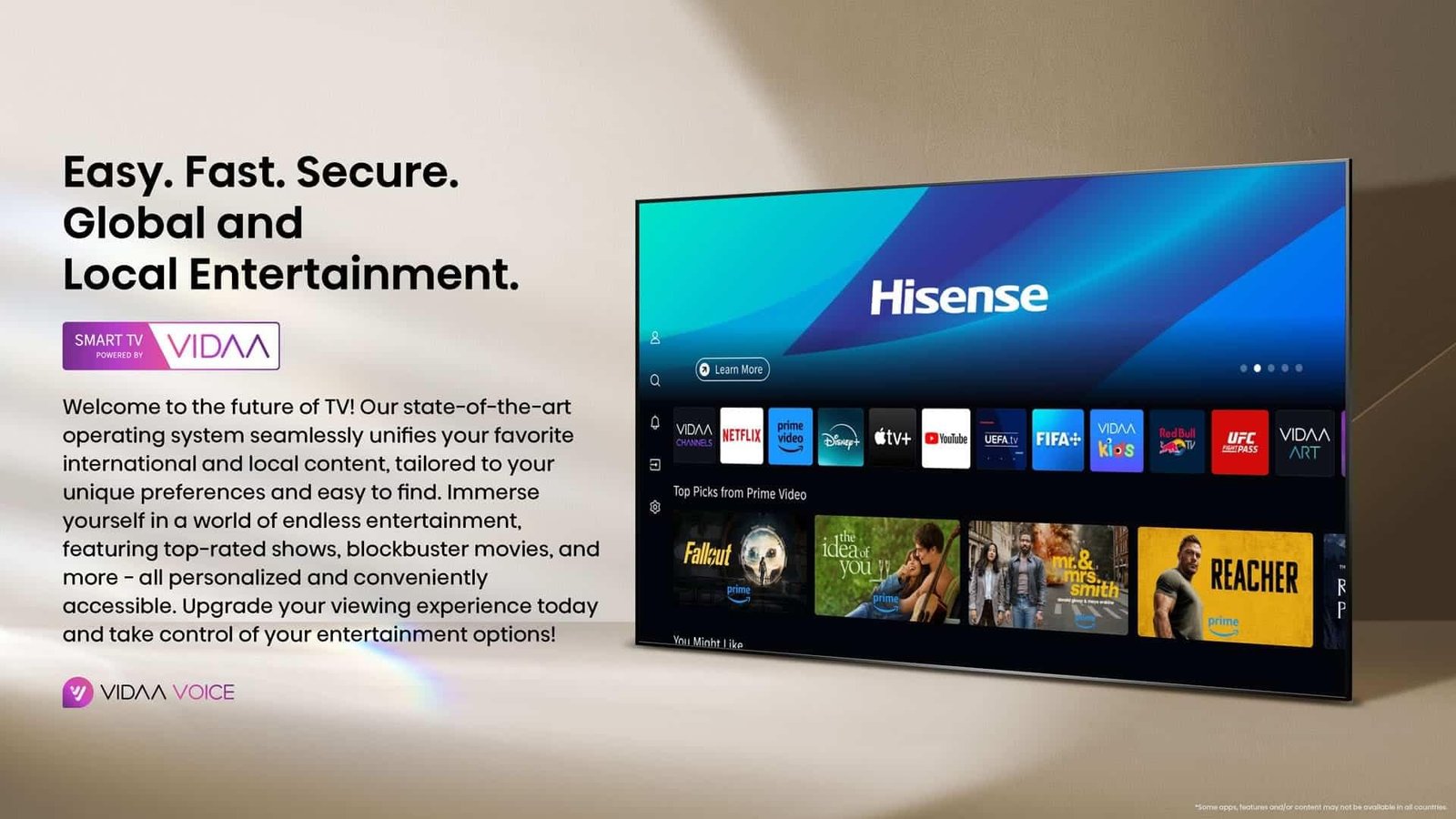 Hisense 55" A6Q 4K VIDAA Smart TV
