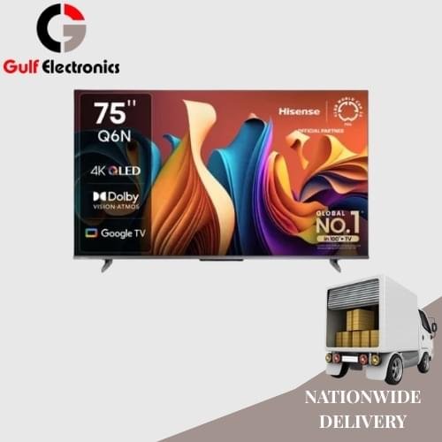 Hisense 75" Q6N QLED 4K Smart TV